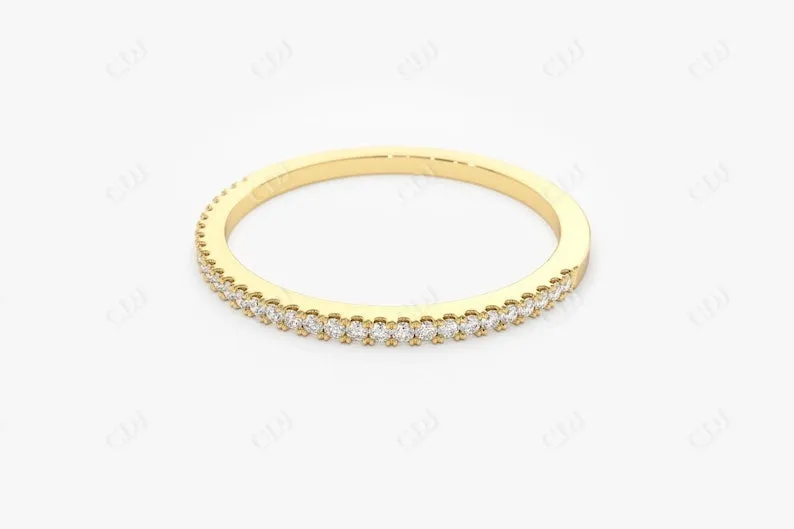 0.15CTW Stackable Lab Grow Diamond Wedding Band