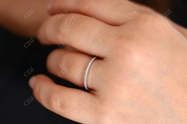 0.15CTW Stackable Lab Grow Diamond Wedding Band