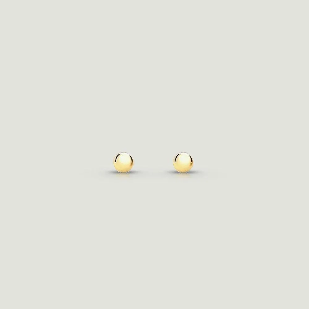 2mm Ball Stud Earrings