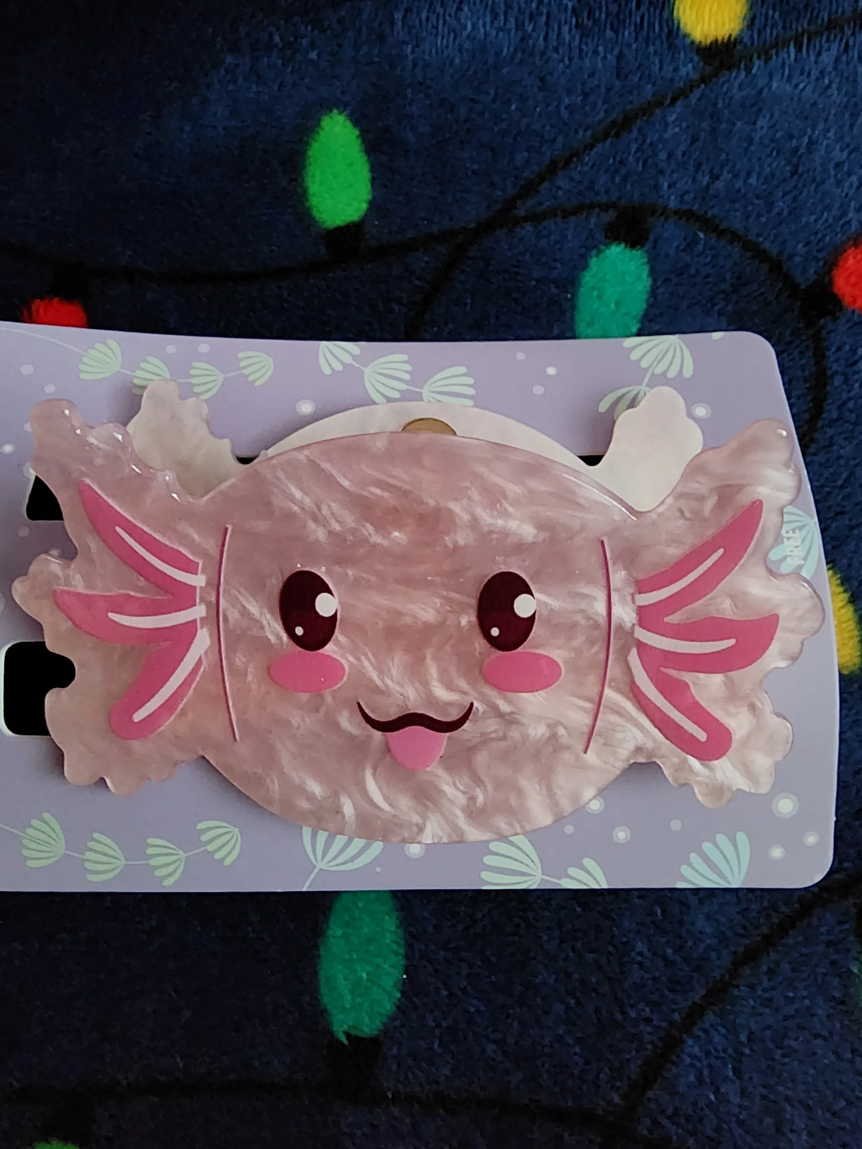 Axolotl Hair Clip