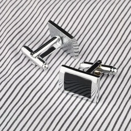 Black Cufflinks For Men