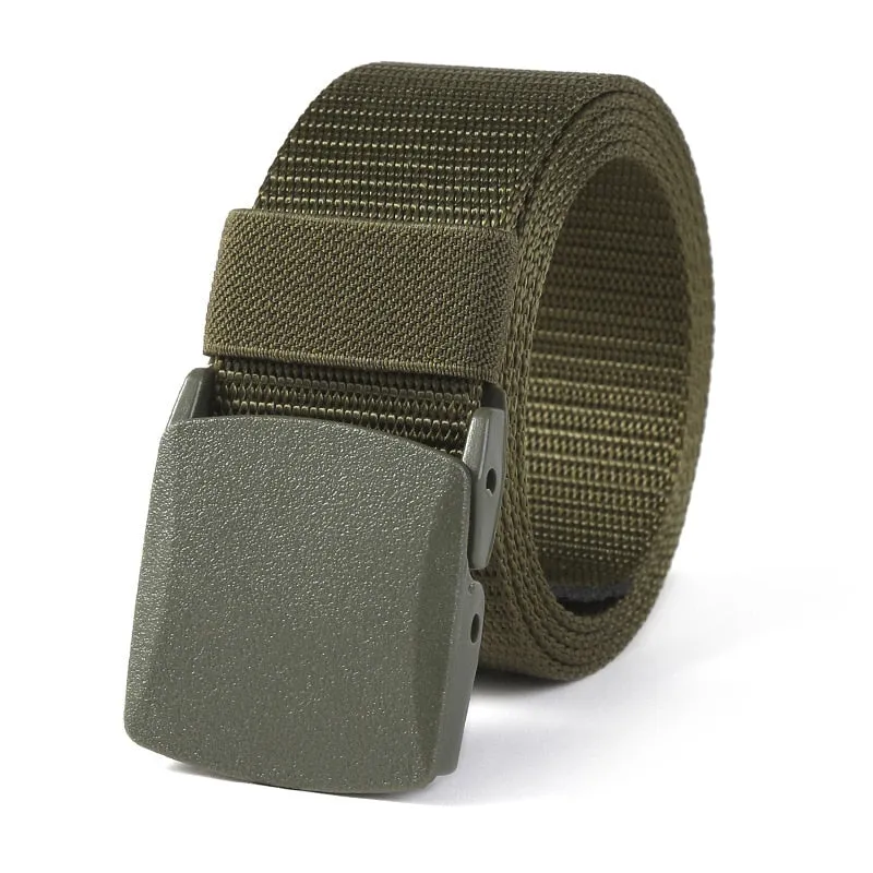 Canvas Belt Men Outdoor Tactical Waistband Casual