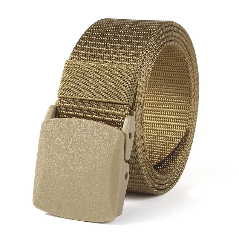Canvas Belt Men Outdoor Tactical Waistband Casual