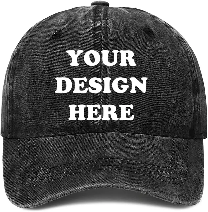 Custom Hats Design Your Own,Bulk Personalized Trucker Hat for Men Women, Make Your Own Customized Baseball Cap