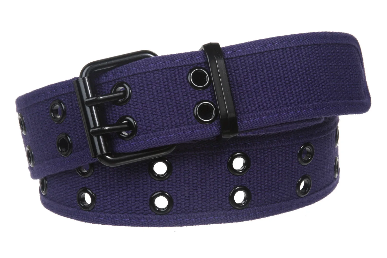 Double Hole Grommets Canvas Web Belt