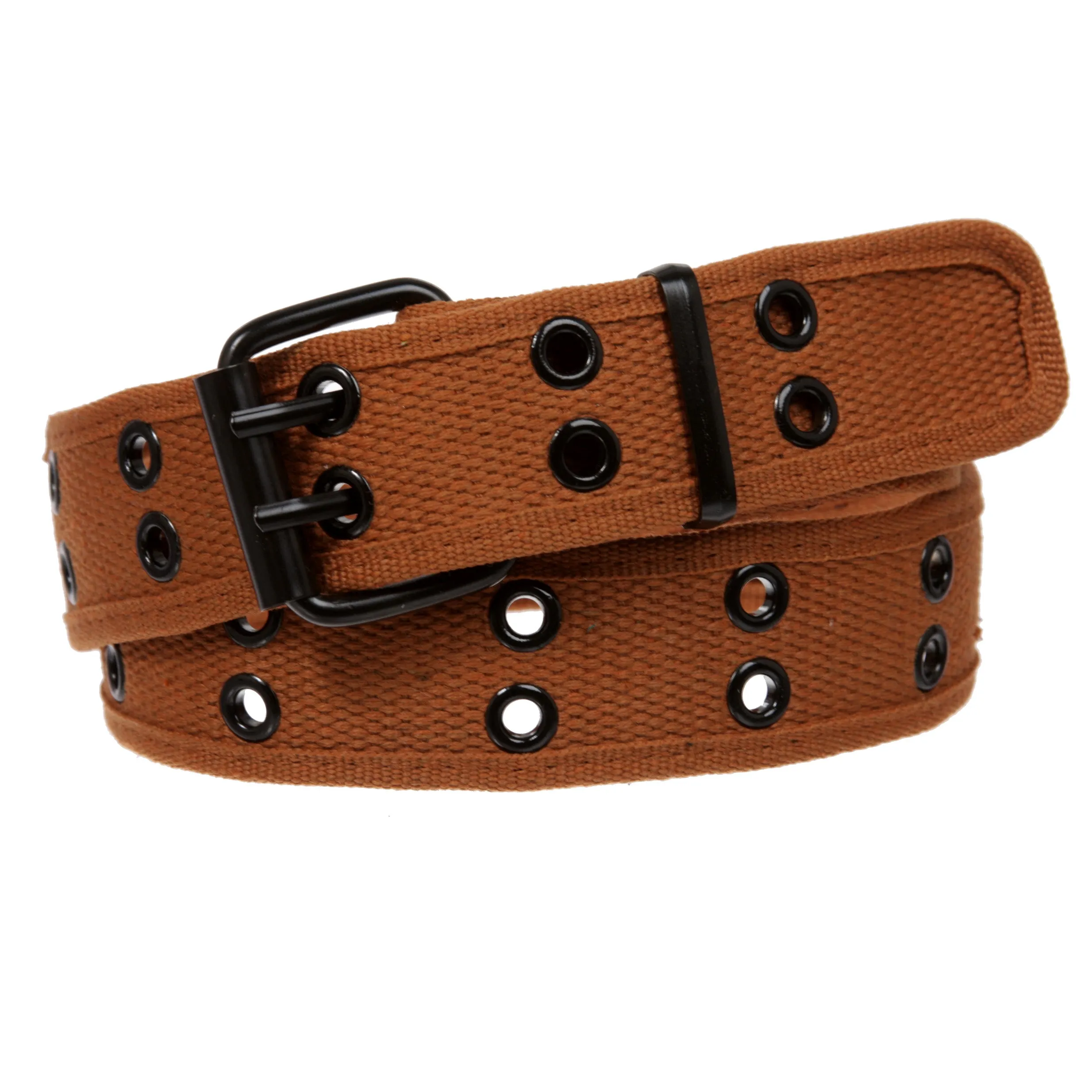 Double Hole Grommets Canvas Web Belt