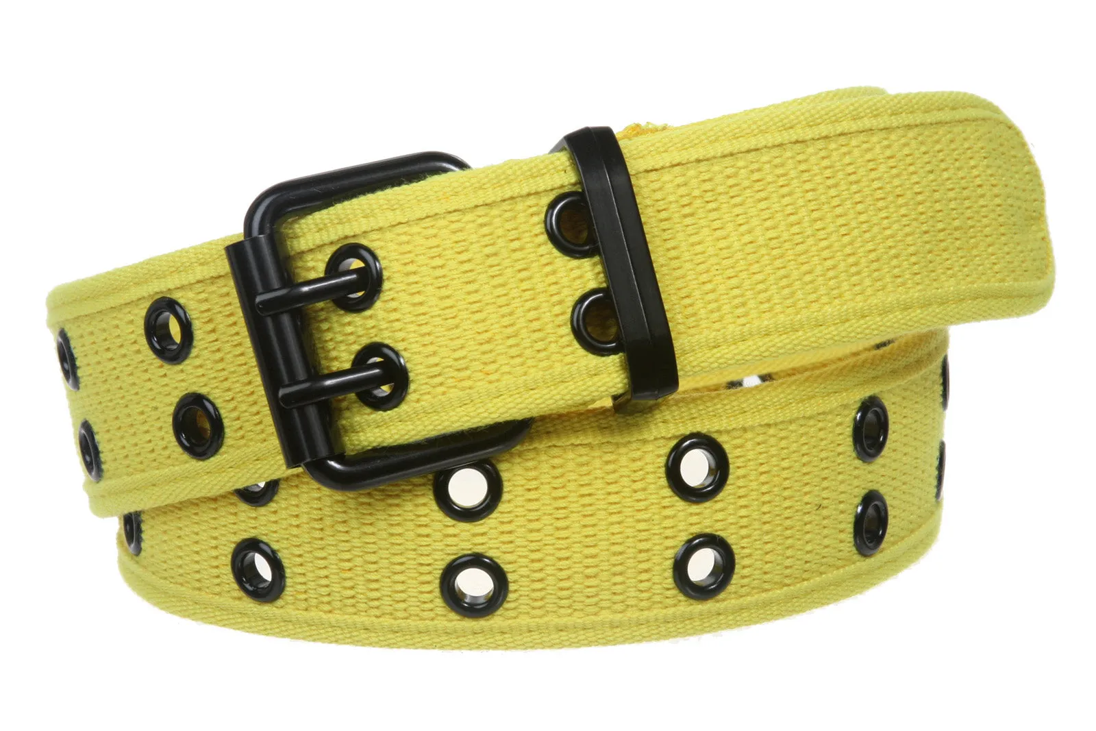 Double Hole Grommets Canvas Web Belt