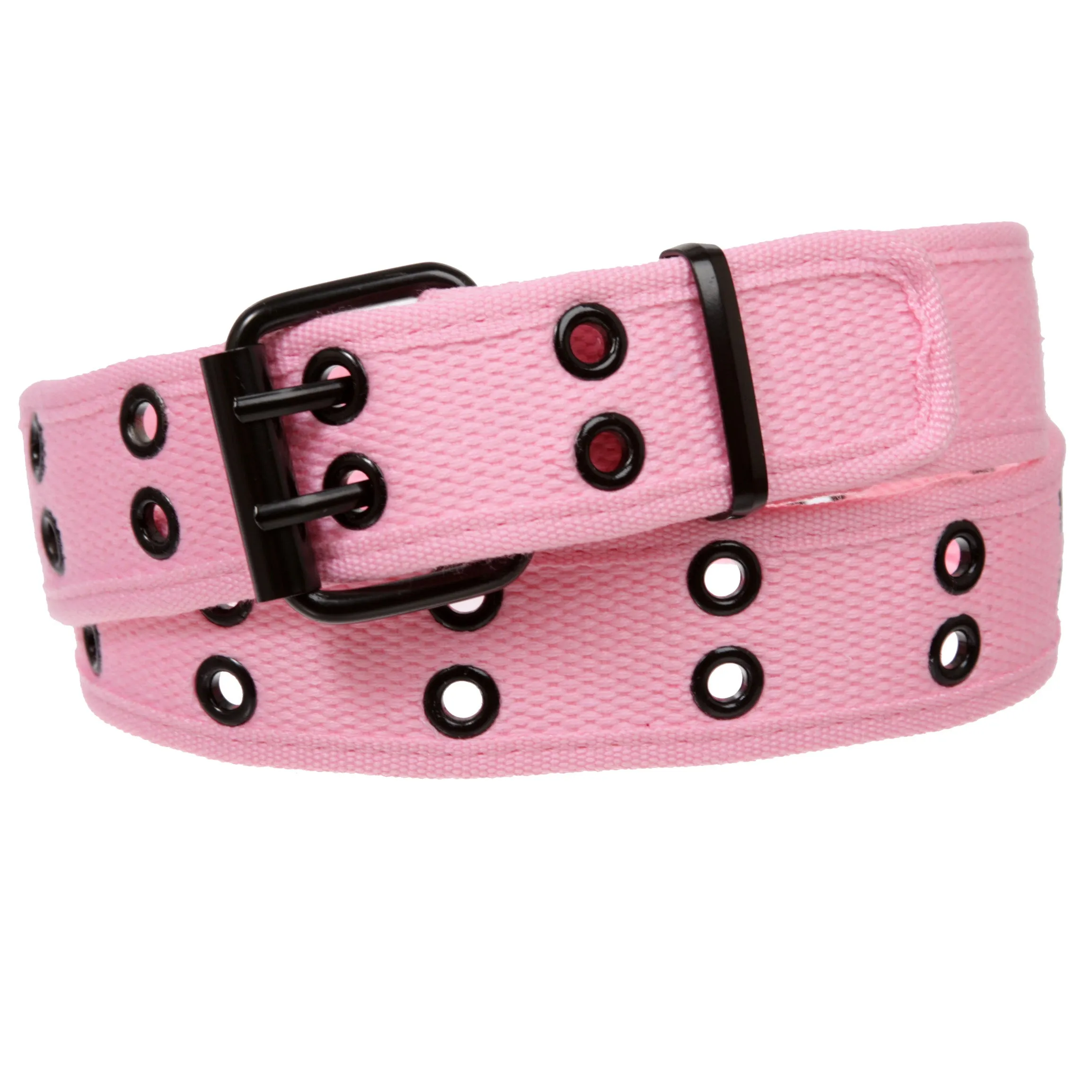 Double Hole Grommets Canvas Web Belt