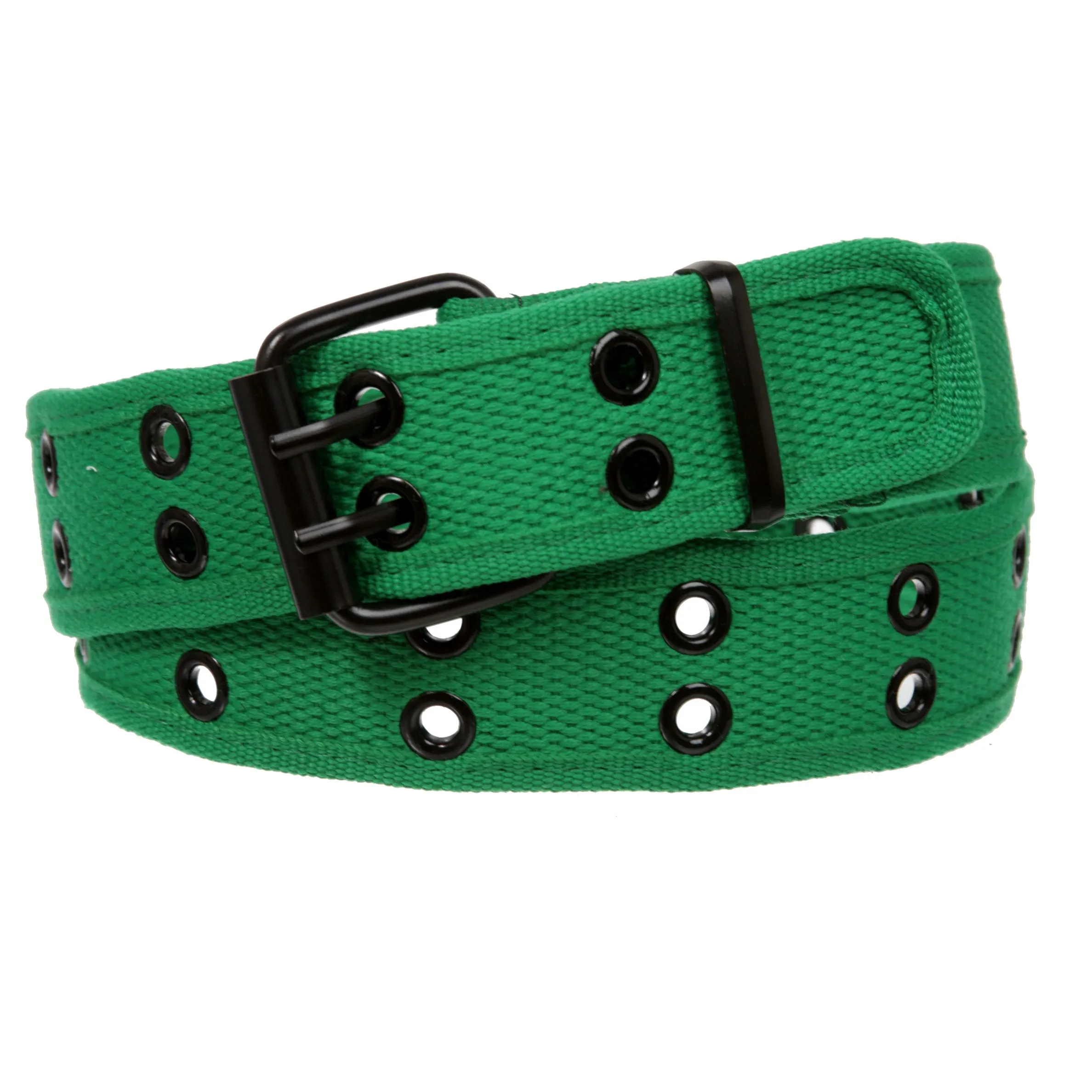 Double Hole Grommets Canvas Web Belt