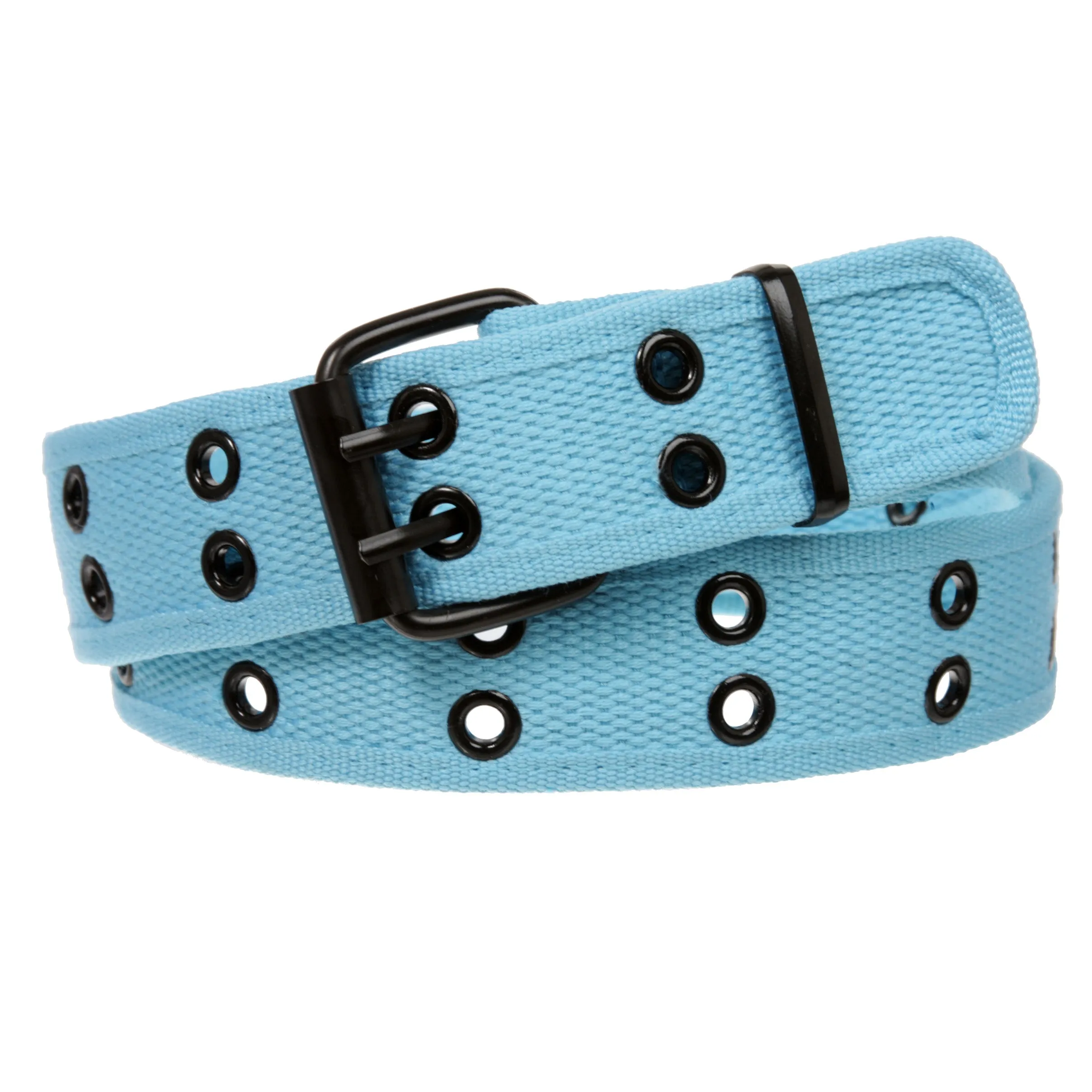 Double Hole Grommets Canvas Web Belt