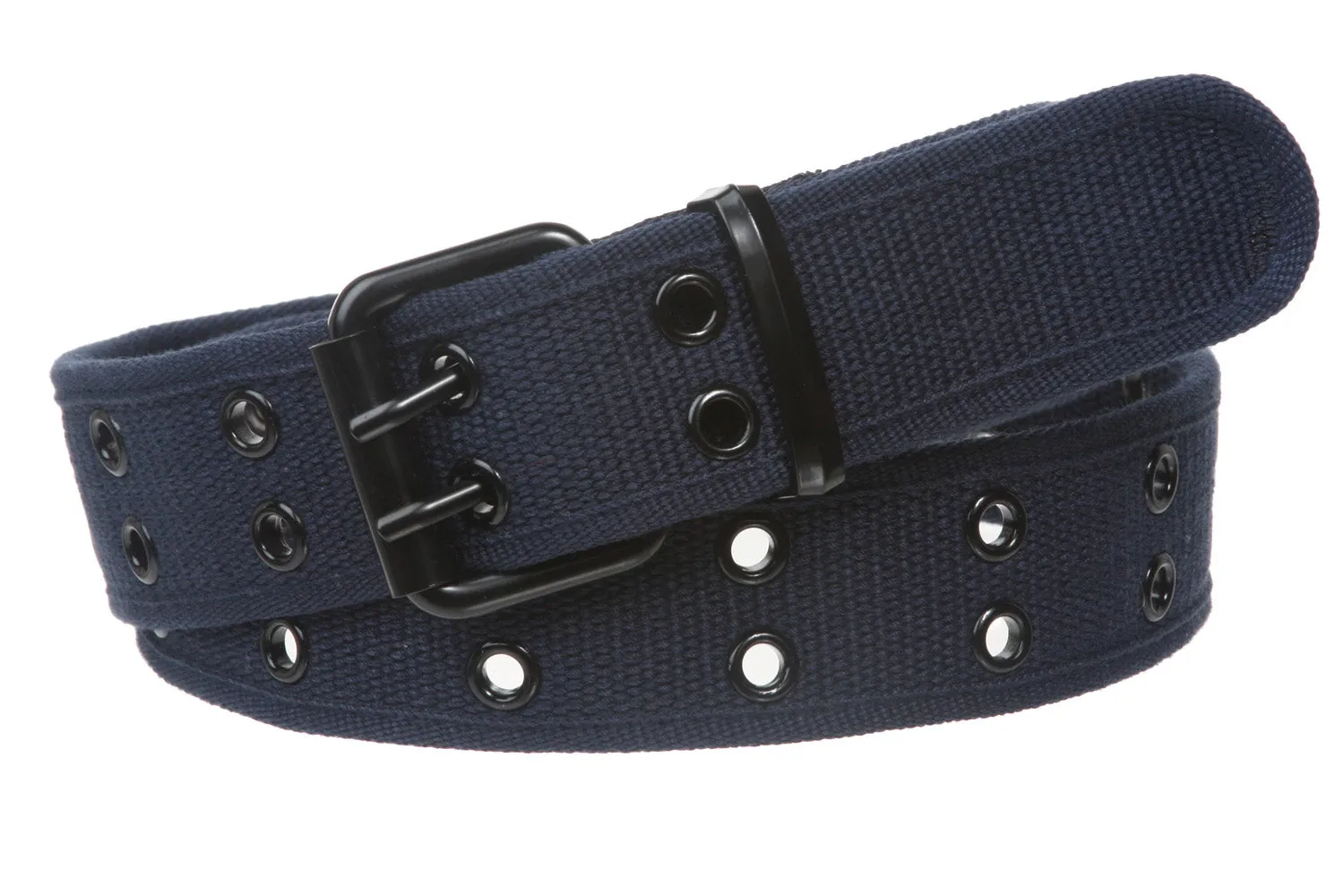 Double Hole Grommets Canvas Web Belt