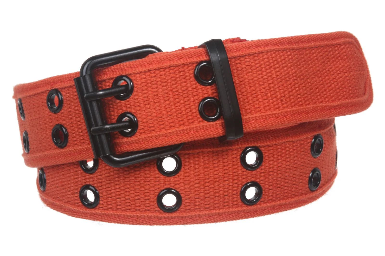 Double Hole Grommets Canvas Web Belt