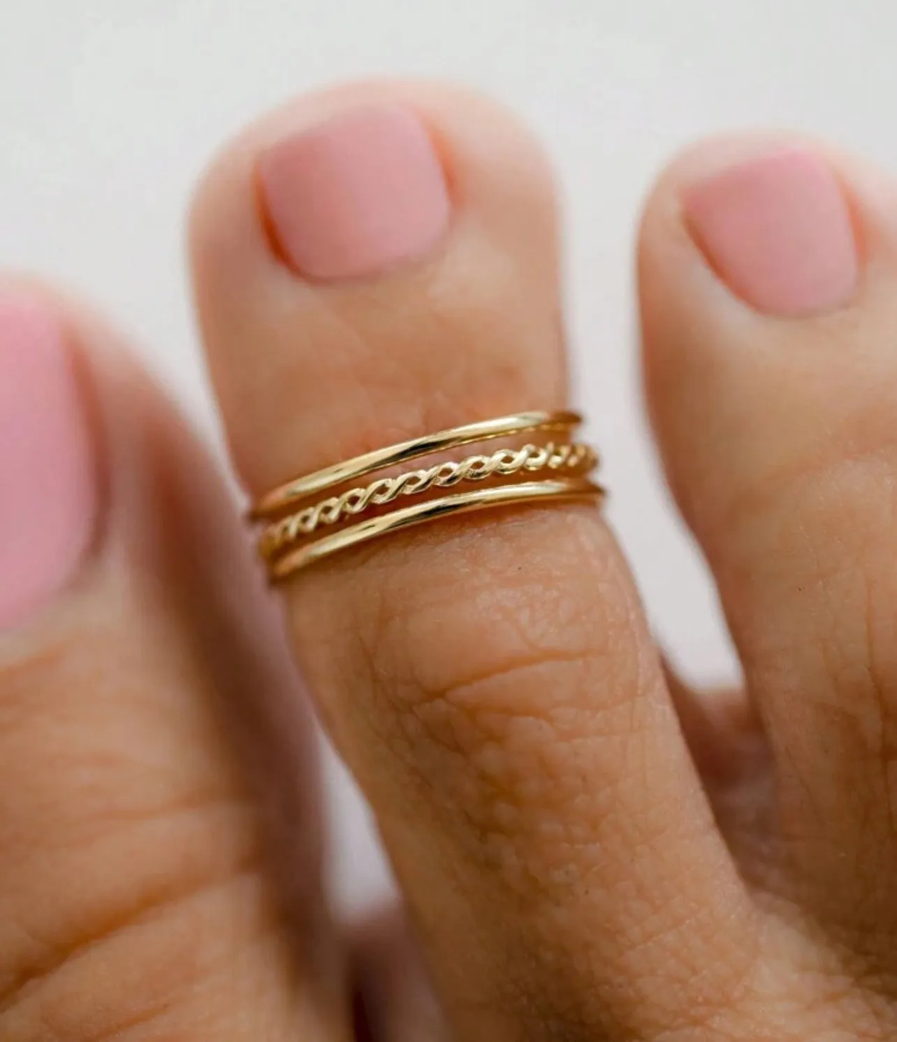 Golden Goddess Toe Ring