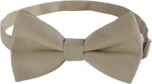 Kajeer Classic Pre-Tied Mens Bow Ties Formal Adjustable Solid Tuxedo Bowtie for for Adults & Children