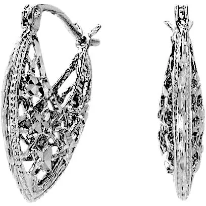 Merletti Hoop Earrings