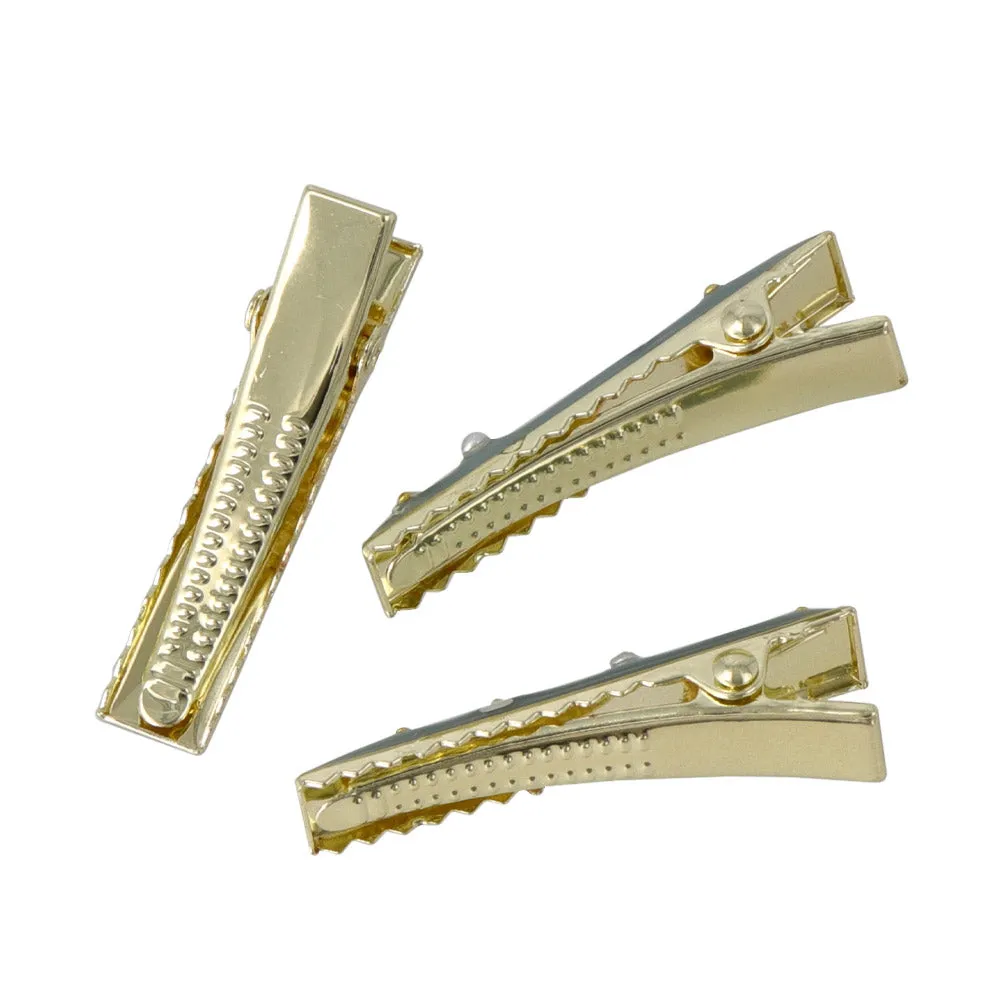 Mini Flower Print Pinch Clip Set