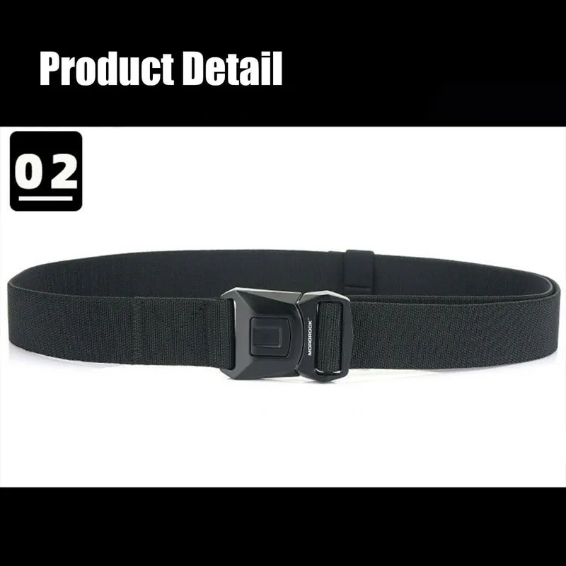 MROCKX™ Canvas Tactical Belt - Quick Release Aluminum Buckle | Survival Army Rigger Waistband