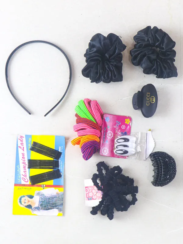 Pack Of 8 Hair Accessories For Girls GHC31