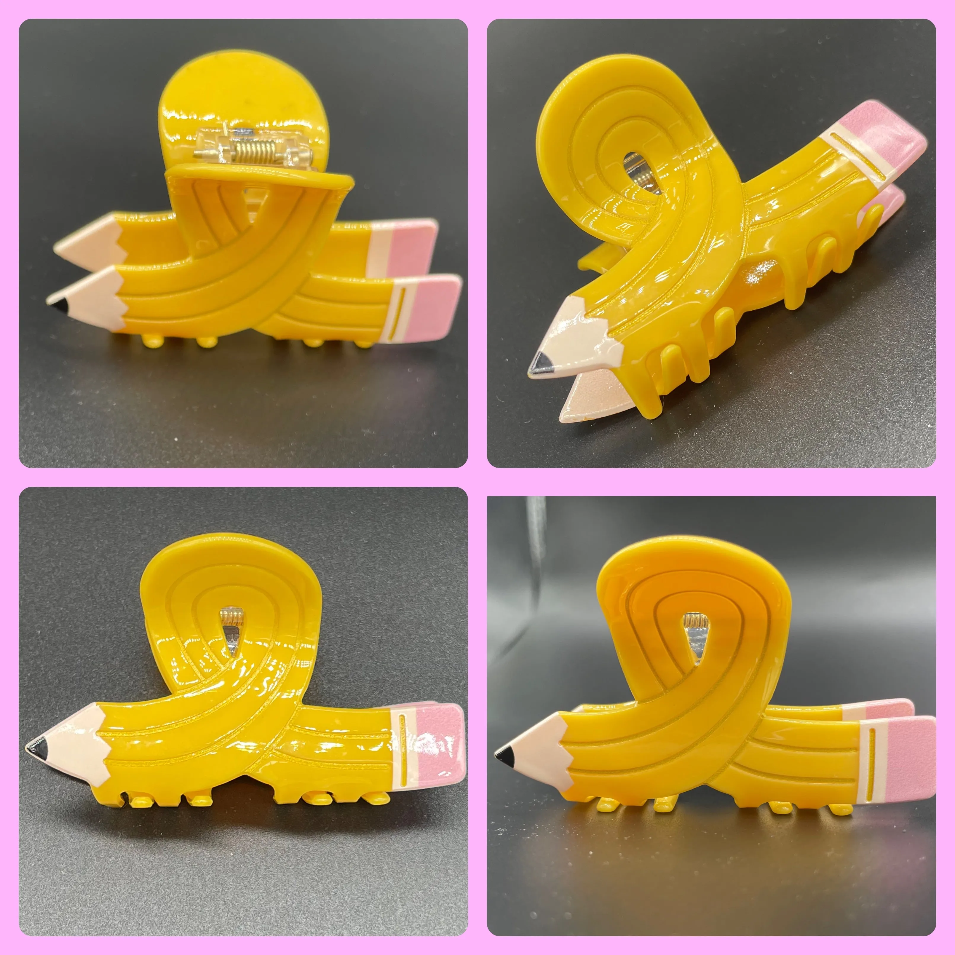 Pencil Hair Clips