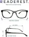 Readerest blue-light-blocking-reading-glasses-grey-2-00-magnification