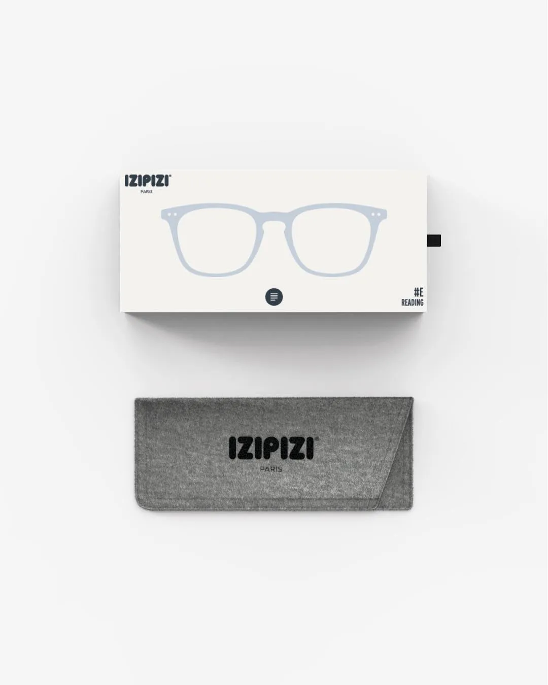 Reading Glasses #E The Trapeze - Frozen Blue - نظارات