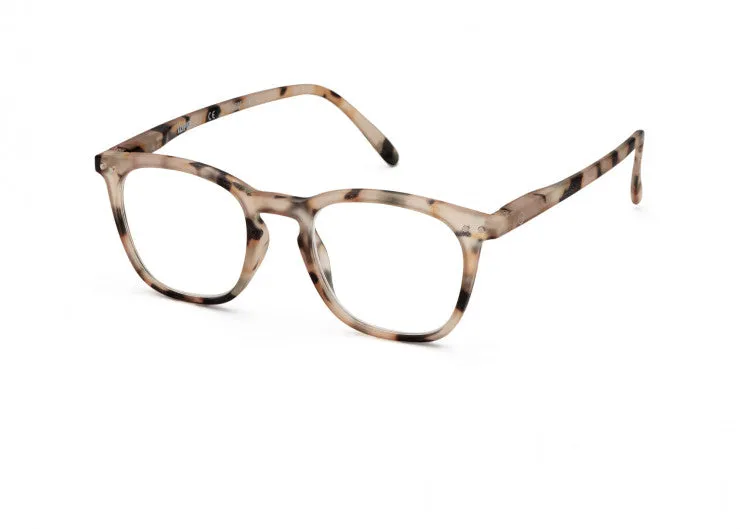 Reading Glasses #E The Trapeze - Light Tortoise - نظارات
