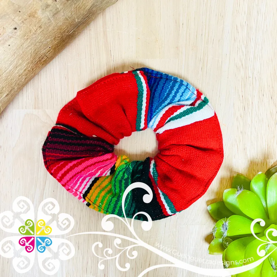 Sarape Scrunchies