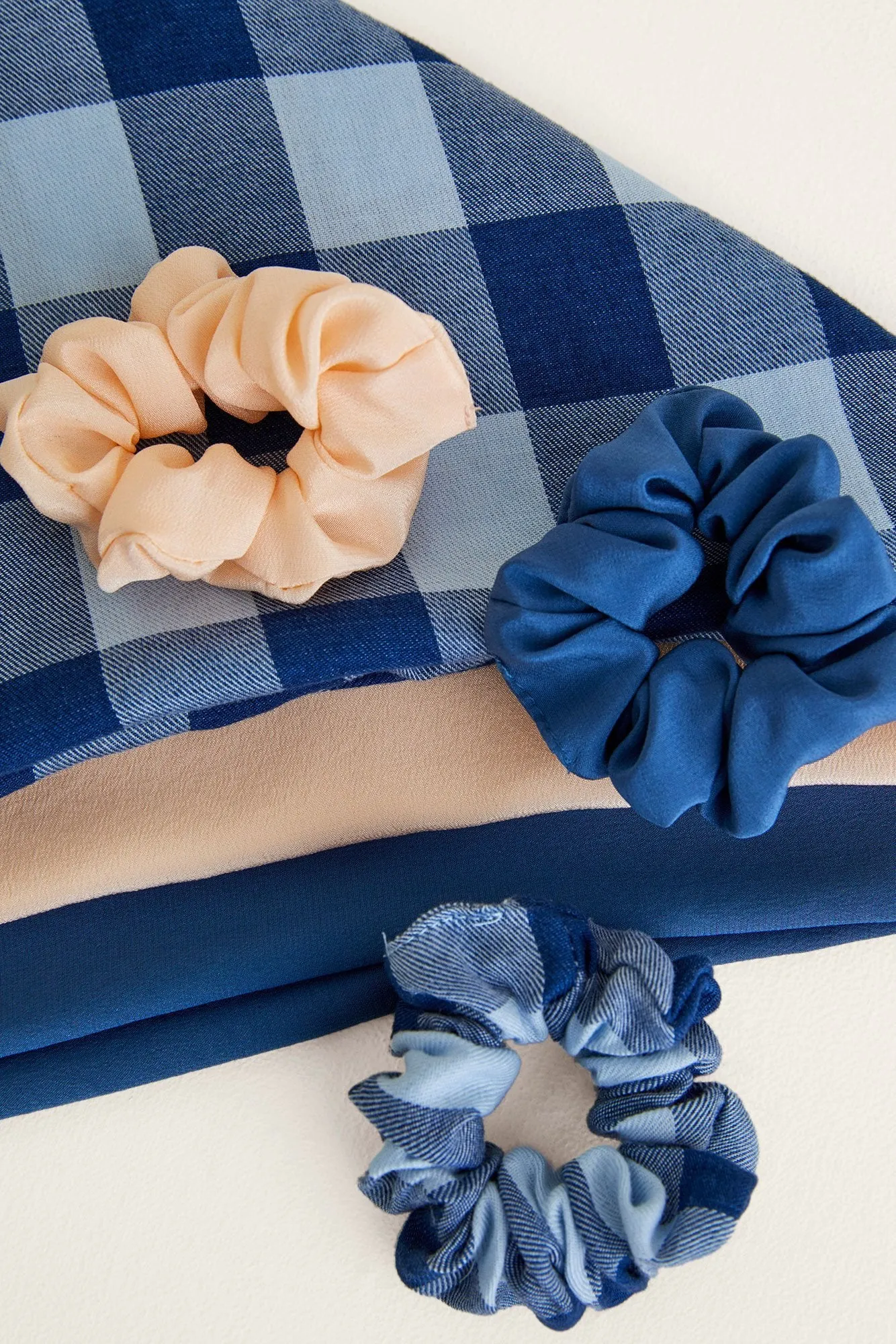 Simora Silk Scrunchies Set of 3