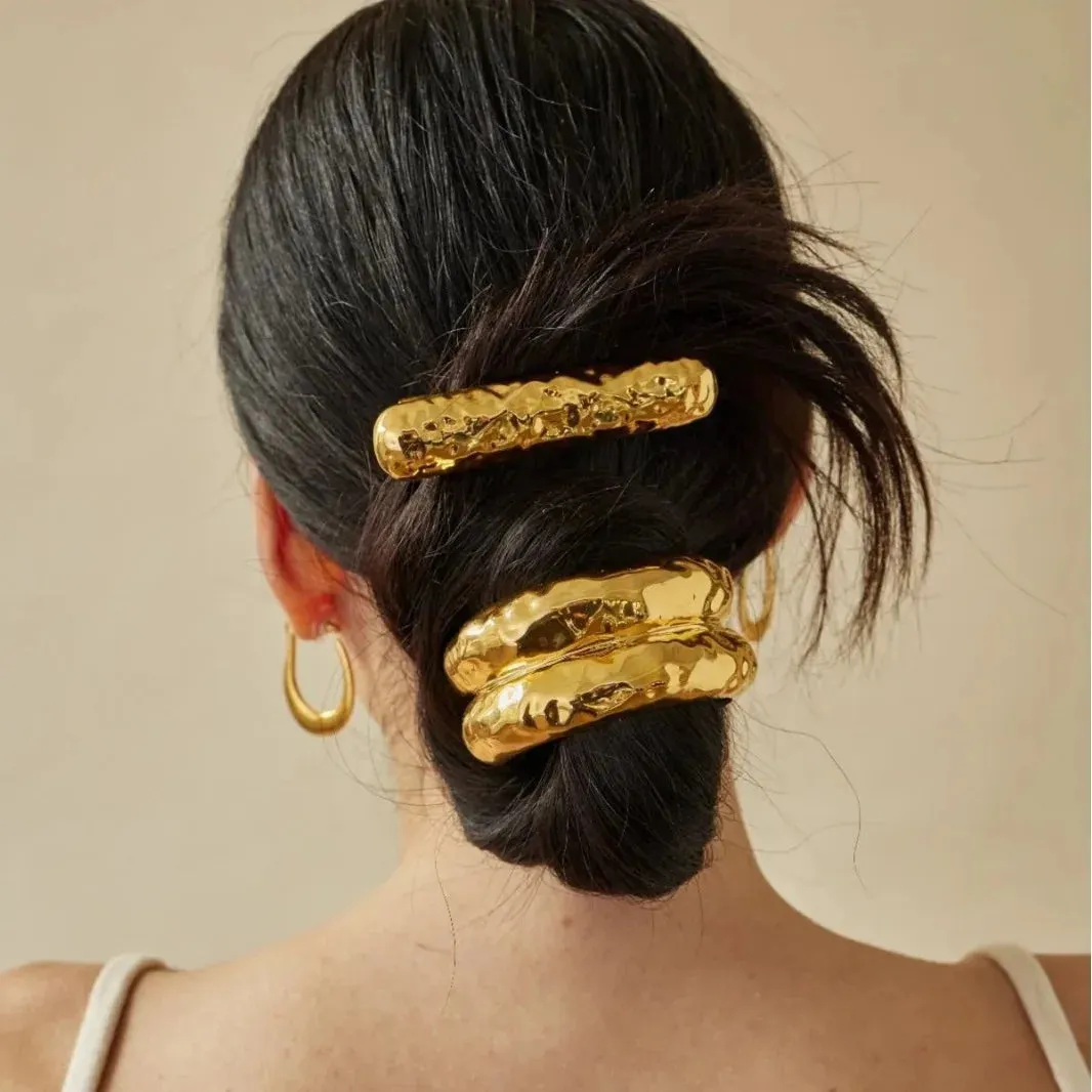 TEEK - Metal Irregular Double-Layer Hair Bands