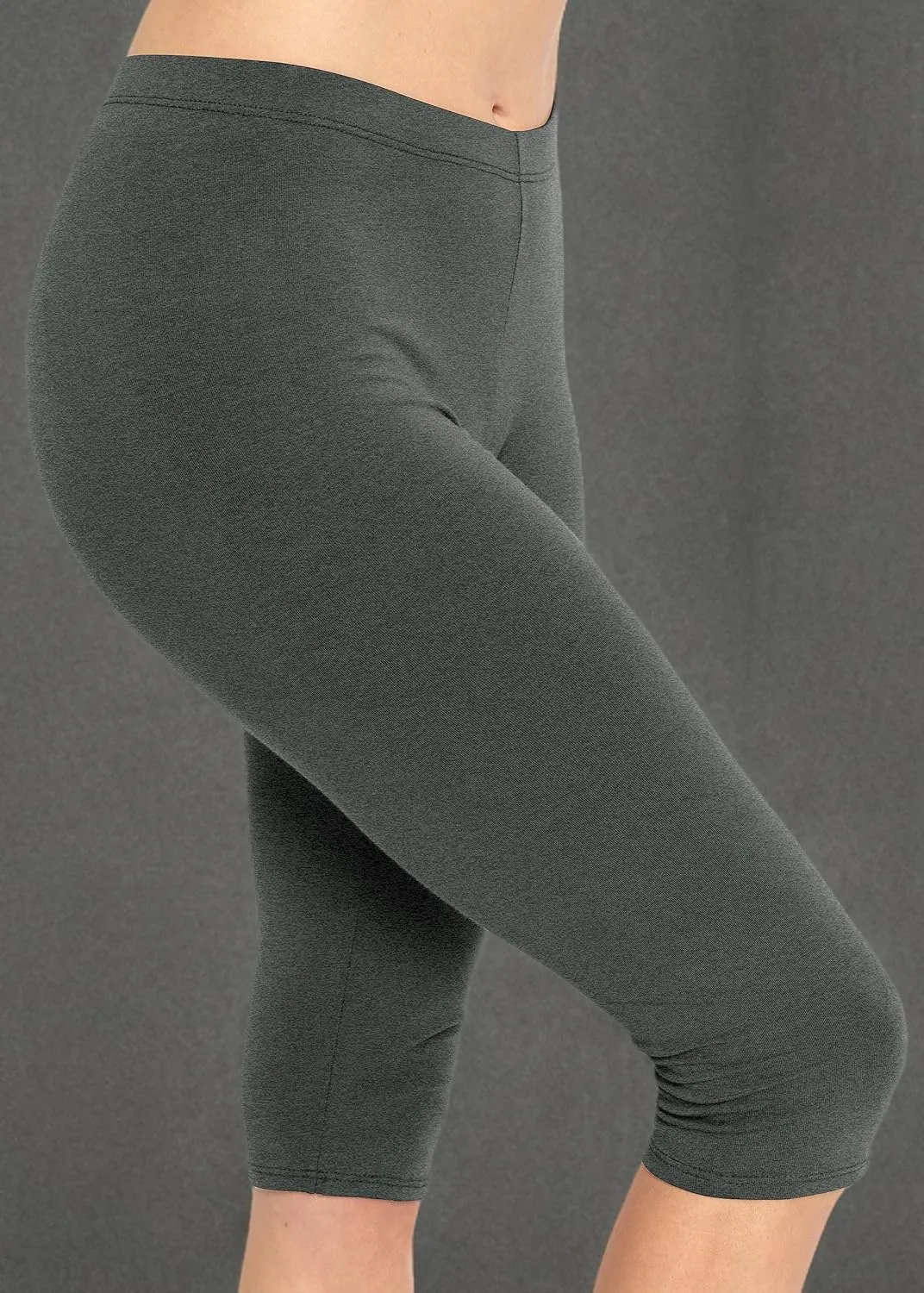 Women's and Plus Size Knee-Length and Ankle Length Leggings