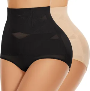 YADIFEN Tummy Control Shapewear for Women High Waisted Panties Slimming Body Shaper Compression Underwear Stomach Girdle